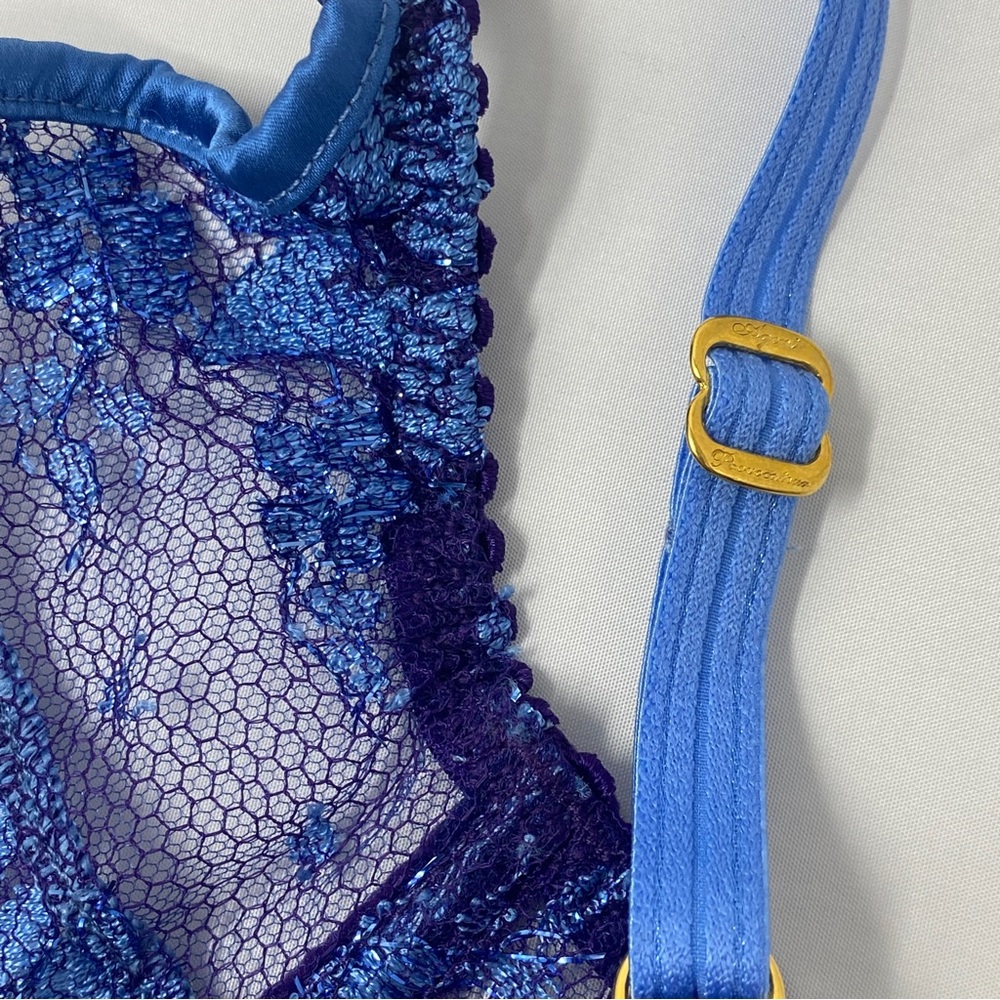 Agent Provocateur Gwenith Blue Bra NWT - Picture 11 of 14
